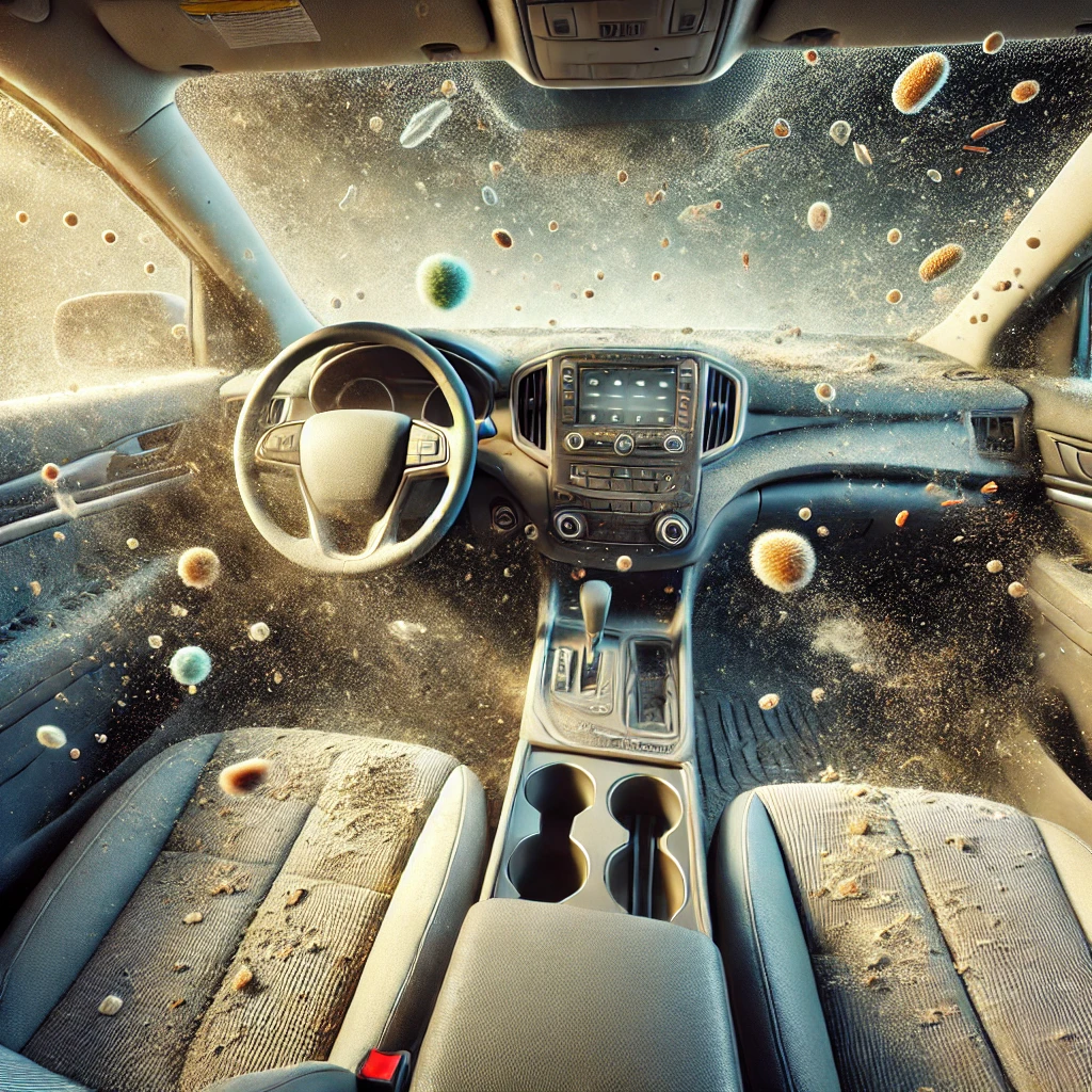 Bakterien im Auto – Unsichtbare Gefahren im Innenraum
